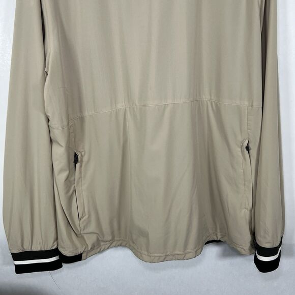 Municipal Sport Utility Gear Pullover Windbreaker Jacket Mens XXL 2XL Beige EUC - Picture 3 of 13